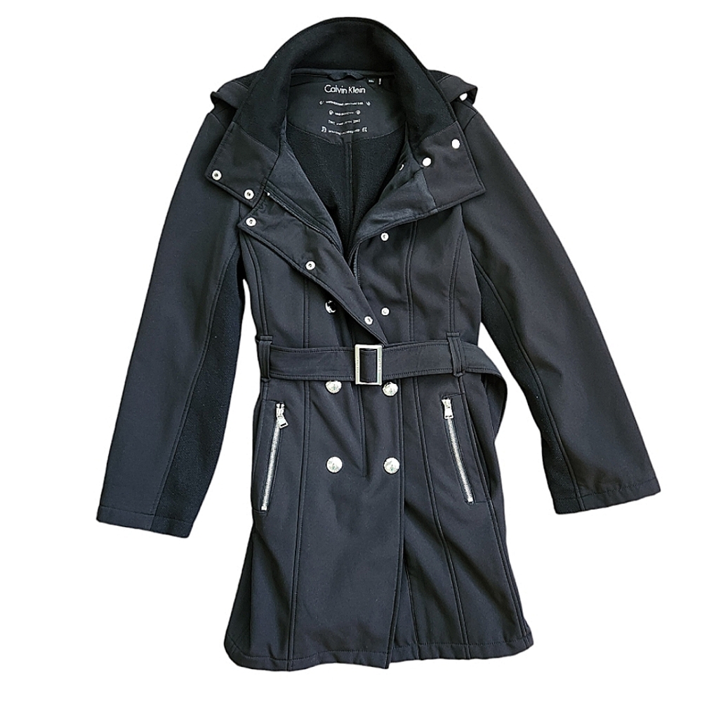 Calvin Klein Water Resistant Trench Sz XXL